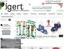 Tablet Screenshot of igert.fr